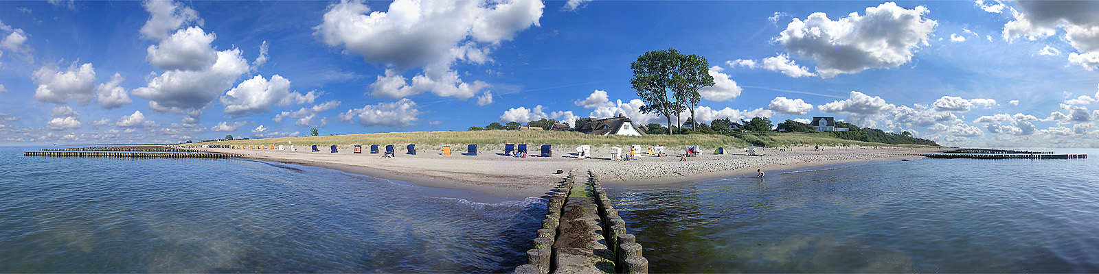 Panorama: Ahrenshoop Buhne - Motivnummer: fdz-ahr-04