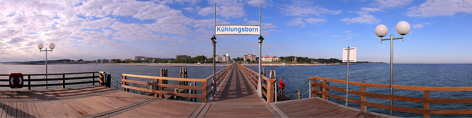 Panorama: Kühlungsborn Seebrückenkopf - Motivnummer: ost-kue-02