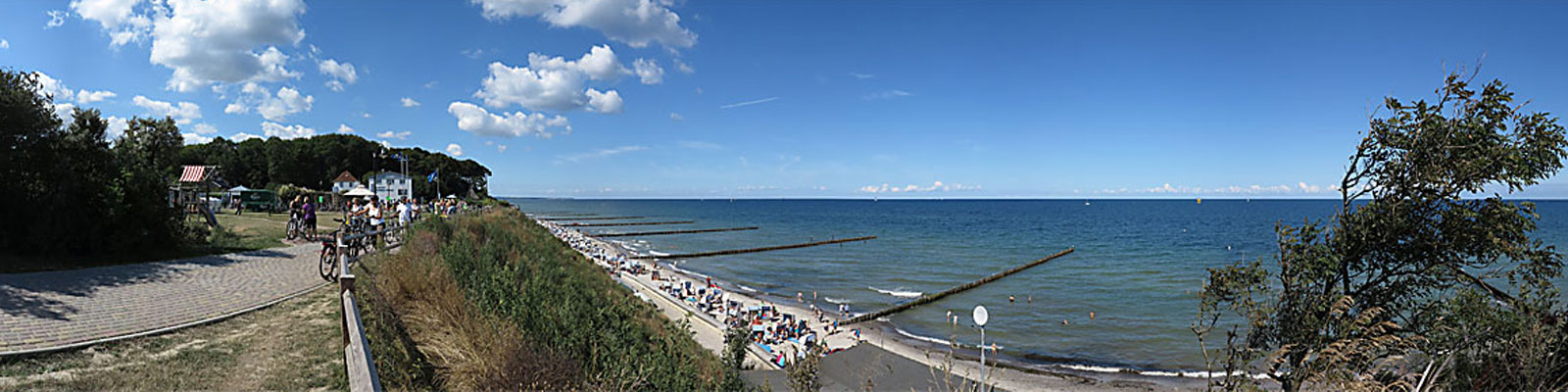 Panorama: Nienhagen Blick von der Steilküste - Motivnummer: ost-nie-01