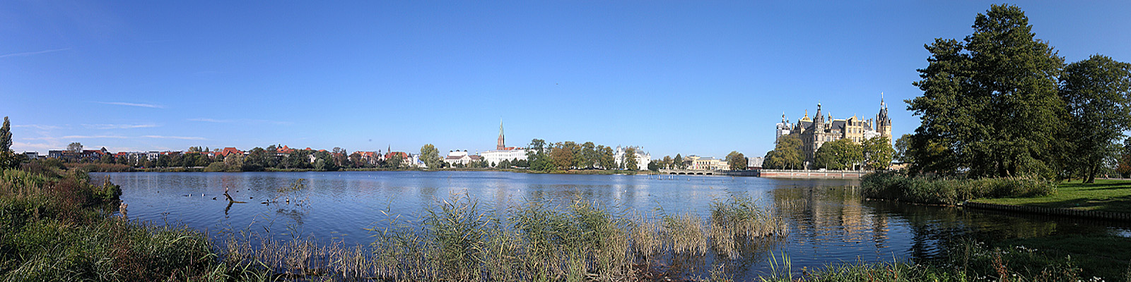 Panorama: Schwerin Burgsee - Motivnummer: sn-alt-01