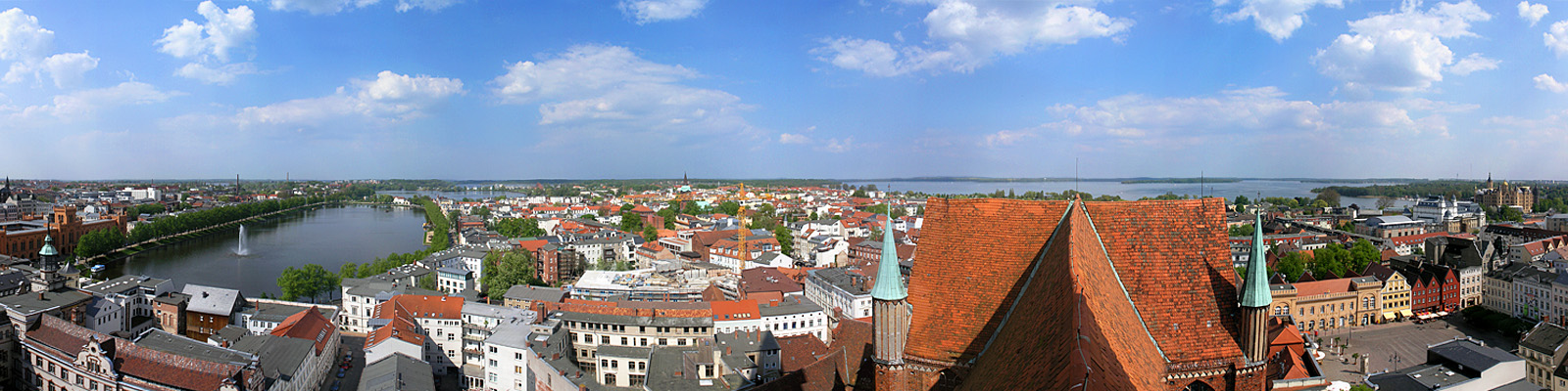 Panorama: Schwerin Blick vom Dom - Motivnummer: sn-alt-02