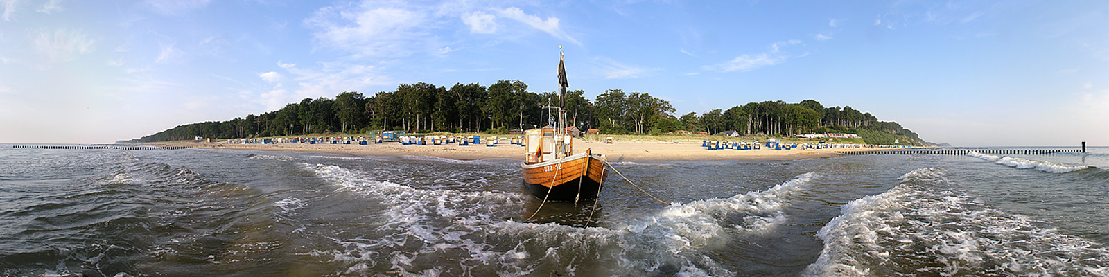 Panorama: Ückeritz Fischerboot I - Motivnummer: use-uec-02
